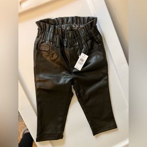 Toddler Gap Leather Pants $18-24m